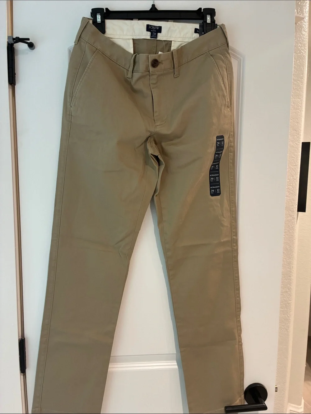 J. Crew Men’s Chinos in Light Khaki